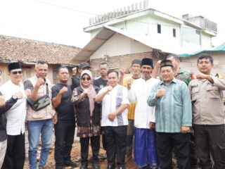 Mulai Dibangun, Bupati Pandeglang Tinjau Rumah Warga Korban Kebakaran Di Kuranten