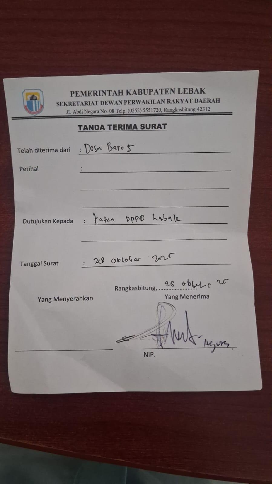 Warga Perum Griya Barokah Persada Adukan Devloper Ke Dprd Lebak 1 Warga Perum Griya Barokah Persada Adukan Devloper Ke Dprd Lebak