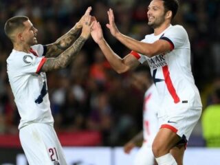 Comeback, Paris Sains Germain Bekuk Barcelona 2-1