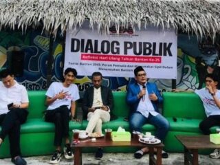 Momen Hut Banten Ke 25, Cdc Dan Pemuda Gelar Dialog Publik Refleksi