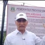 Viral, Pemprov Banten Tutup Galian Di Dekat Gerbang Tol Rangkasbitung