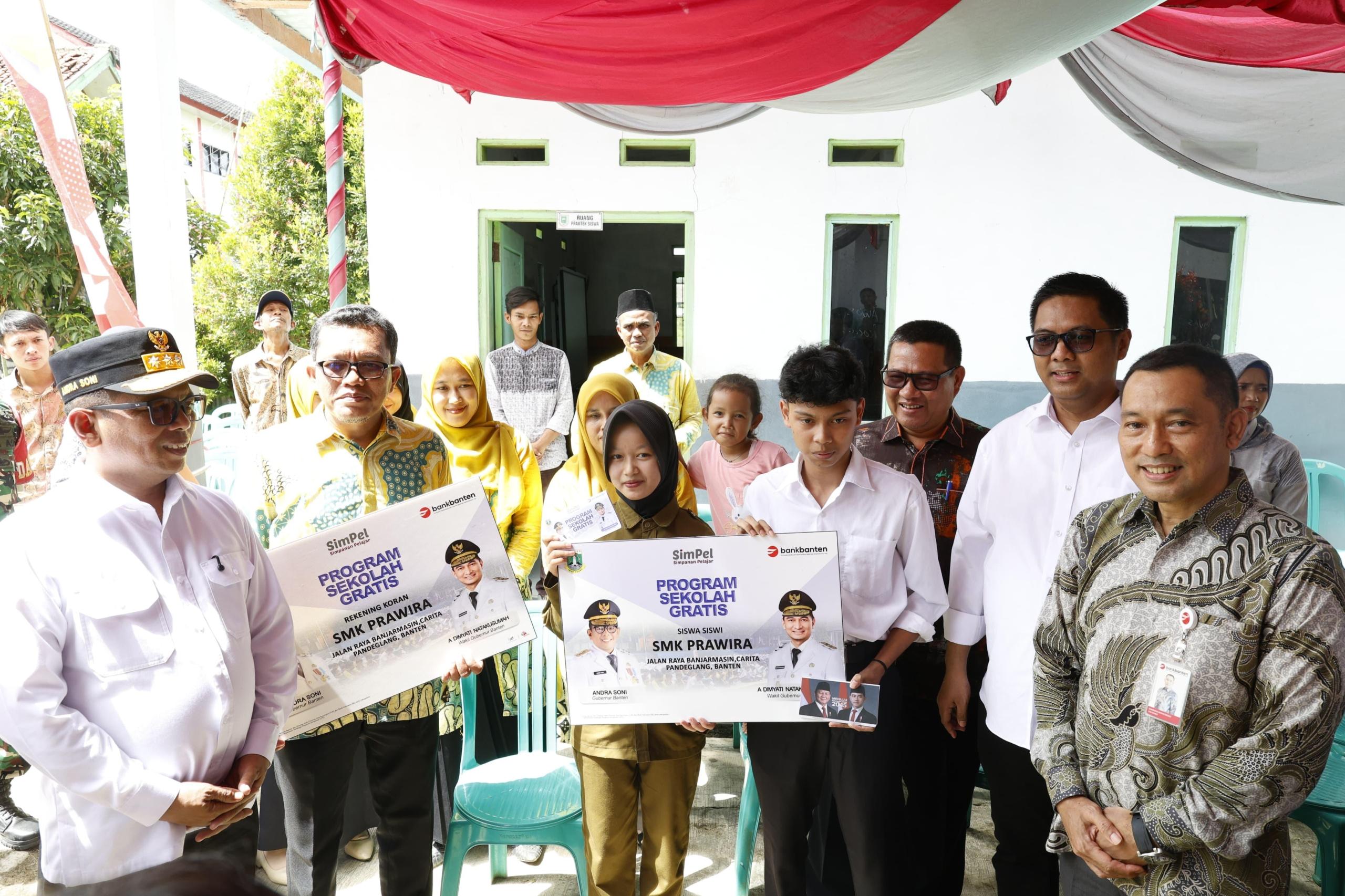 Program Sekolah Gratis, Bank Banten Dukung Pemprov Prioritaskan Pendidikan 1 Program Sekolah Gratis, Bank Banten Dukung Pemprov Prioritaskan Pendidikan