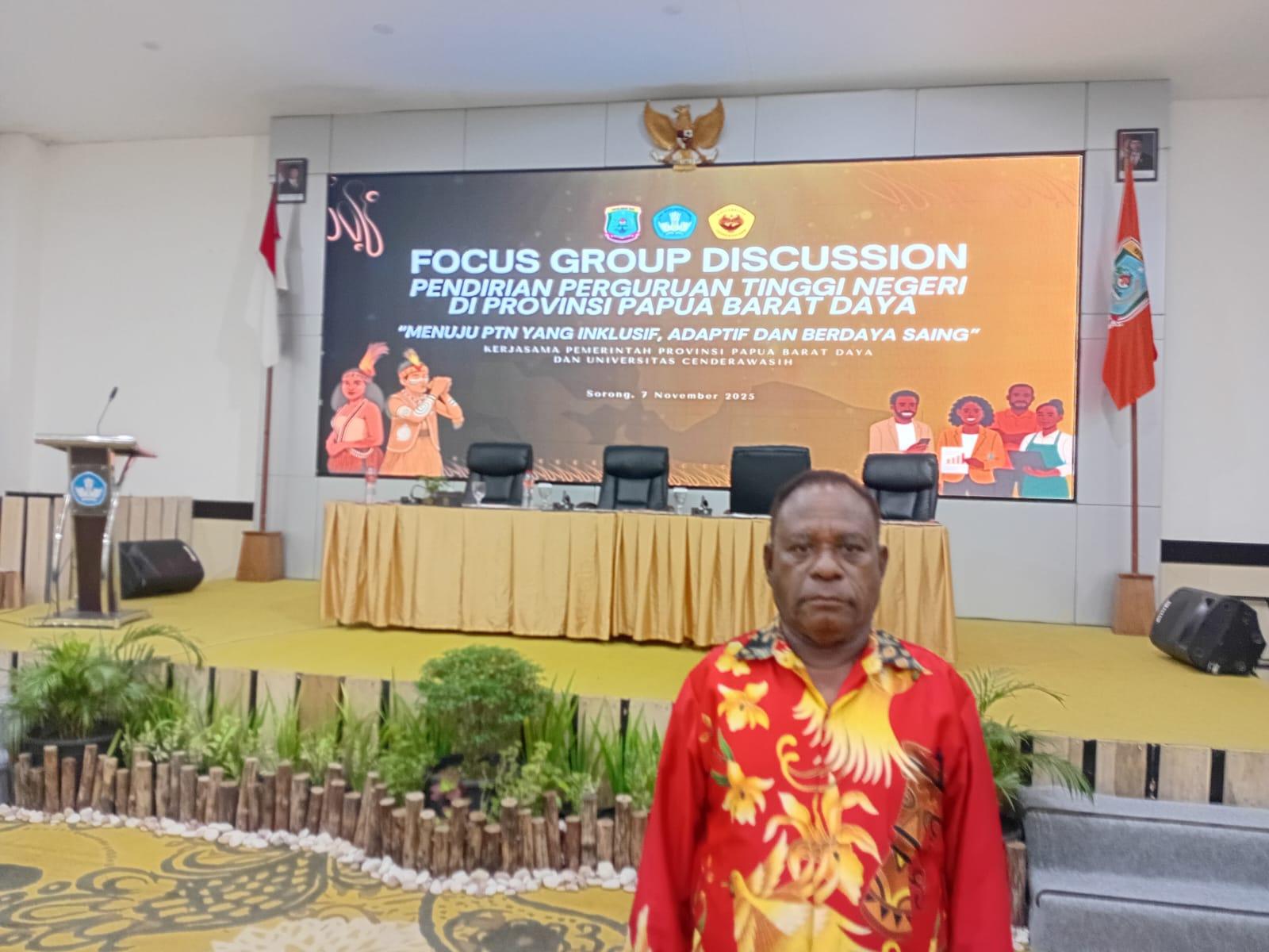 Focus Grup Discussion: Menuju Perguruan Tinggi Negeri Papua Barat Daya 1 Focus Grup Discussion: Menuju Perguruan Tinggi Negeri Papua Barat Daya