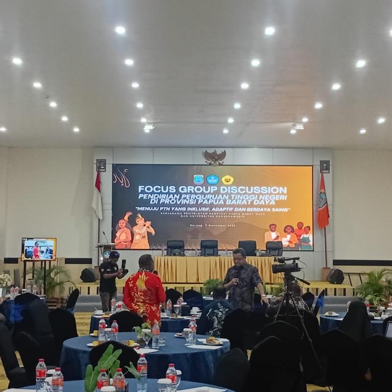 Focus Grup Discussion: Menuju Perguruan Tinggi Negeri Papua Barat Daya 2 Focus Grup Discussion: Menuju Perguruan Tinggi Negeri Papua Barat Daya