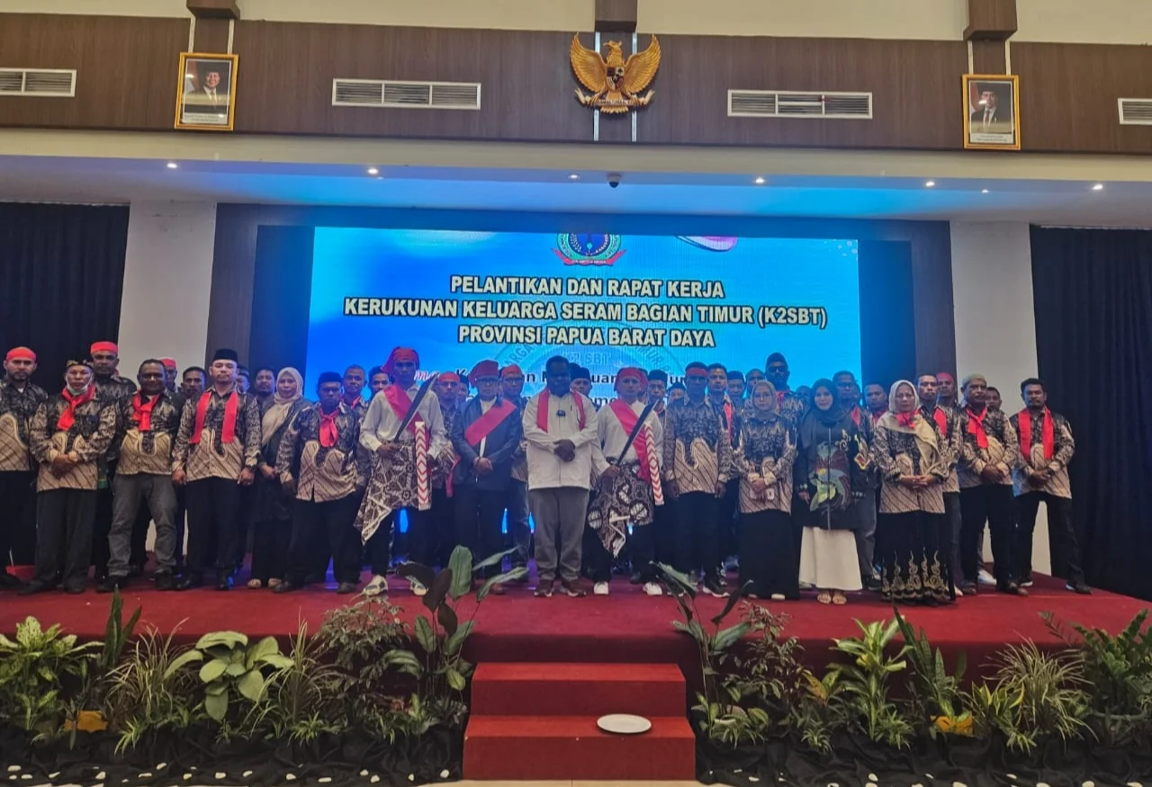 Gubernur Papua Barat Daya Lantik Pengurus K2Sbt, Dorong Peran Dalam Pembangunan Daerah