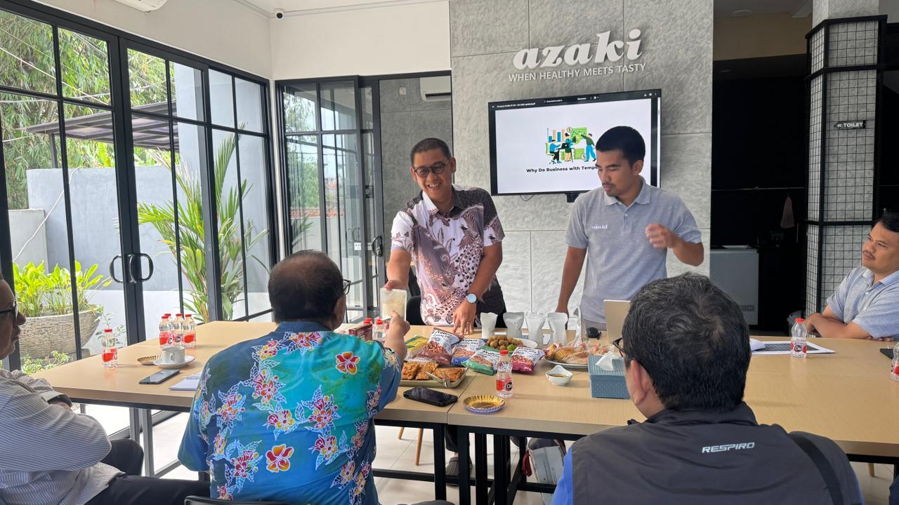 Sekretaris Kementrian Umkm Apresiasi Pt Azaki Food Internasional