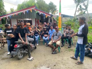 Sambut Hari Pahlawan, Ditbinmas Polda Pbd Dan Pemuda Tanimbar Gelar Kerja Bakti