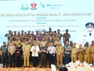 Bupati Simalungun Teken Mou, Terkait Penguatan Integritas Pelaksanaan Pidana Kerja Sosial