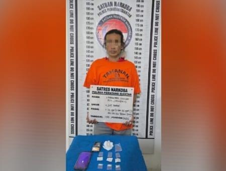 Sat Narkoba Polres Pematangsiantar Amankan Pelaku Narkotika, Sabu 3,28 Gram Disita