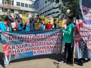 Aliansi Peduli Mk Desak Arsul Sani Dicopot: Independen Mahkamah Konstitusi Terancam