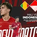 Malam Ini, Garuda Muda U-23 Jamu Mali Di Stadion Pakansari