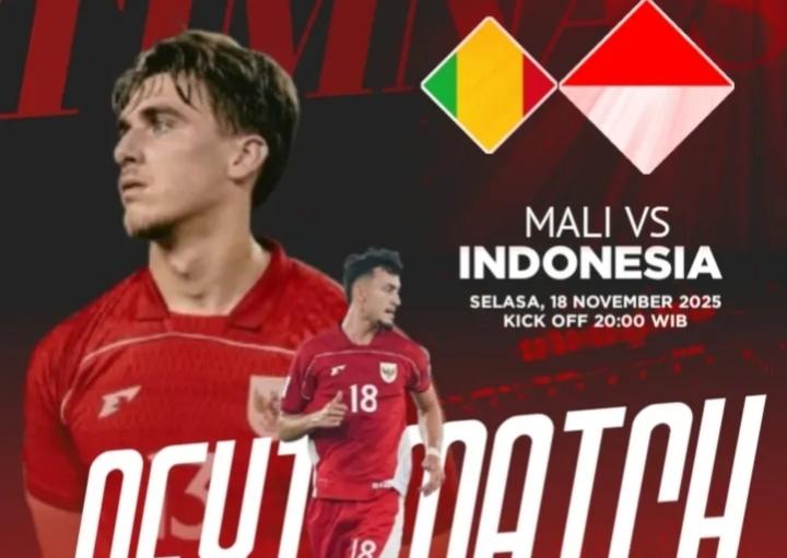 Malam Ini, Garuda Muda U-23 Jamu Mali Di Stadion Pakansari