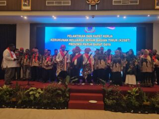 Gubernur Papua Barat Daya Lantik Pengurus K2Sbt, Dorong Peran Dalam Pembangunan Daerah