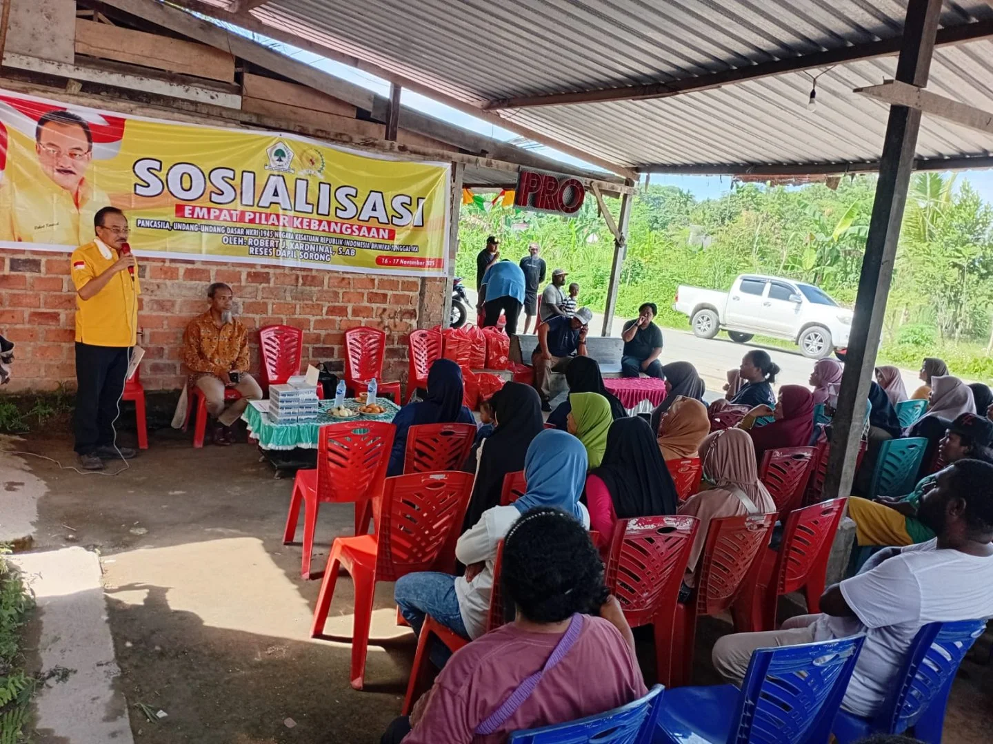 Sosialisasi Empat Pilar Anggota Dpr Ri Di Papua Barat Daya