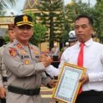 Mantap, Kapolres Lebak Beri Penghargaan Ke Personel Berprestasi