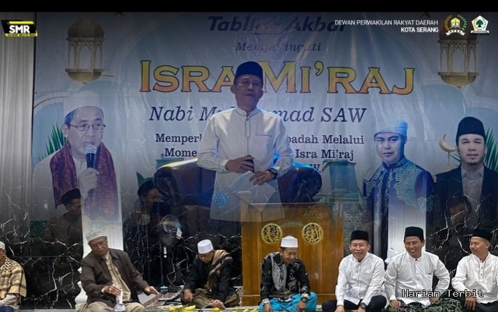 Ketua Dprd Kota Serang Hadiri Peringatan Isra Mi’raj Di Kasemen