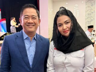 Wakil Sekretaris Jenderal Garuda Astacita Nusantara (Gan), Camelia Petir, Menyampaikan Pesan Semangat Dan Penguatan Organisasi.