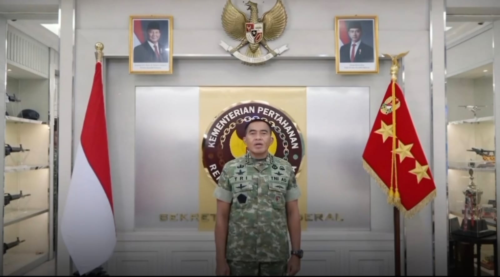 Dorong Pemuda Jadi Agen Perubahan, Sekjen Kemhan Ucapkan Hut Ke-5 Ppbn Ri