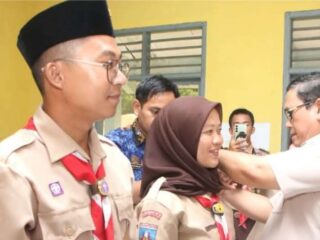 Wakil Bupati Lebak Meresmikan Kursus Pembina Pramuka Di Smpn 1 Curugbitung