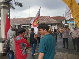 Aksi Damai Gamma Di Dpupr Lebak, Soroti Dugaan Monopoli Proyek Dan Kkn