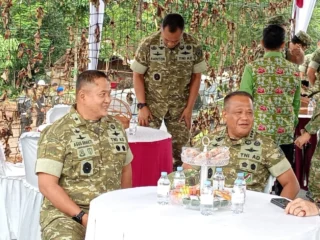 Panen Raya Jagung Lebak, Wakasad Apresiasi Batalyon Tp 840/Golok Sakti