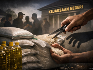 Diduga Potong Bansos, Kades Wantisari Dilaporkan Ke Kejari Lebak
