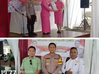 Serah Terima Jabatan Kapolsek Tenjo Berlangsung Khidmat