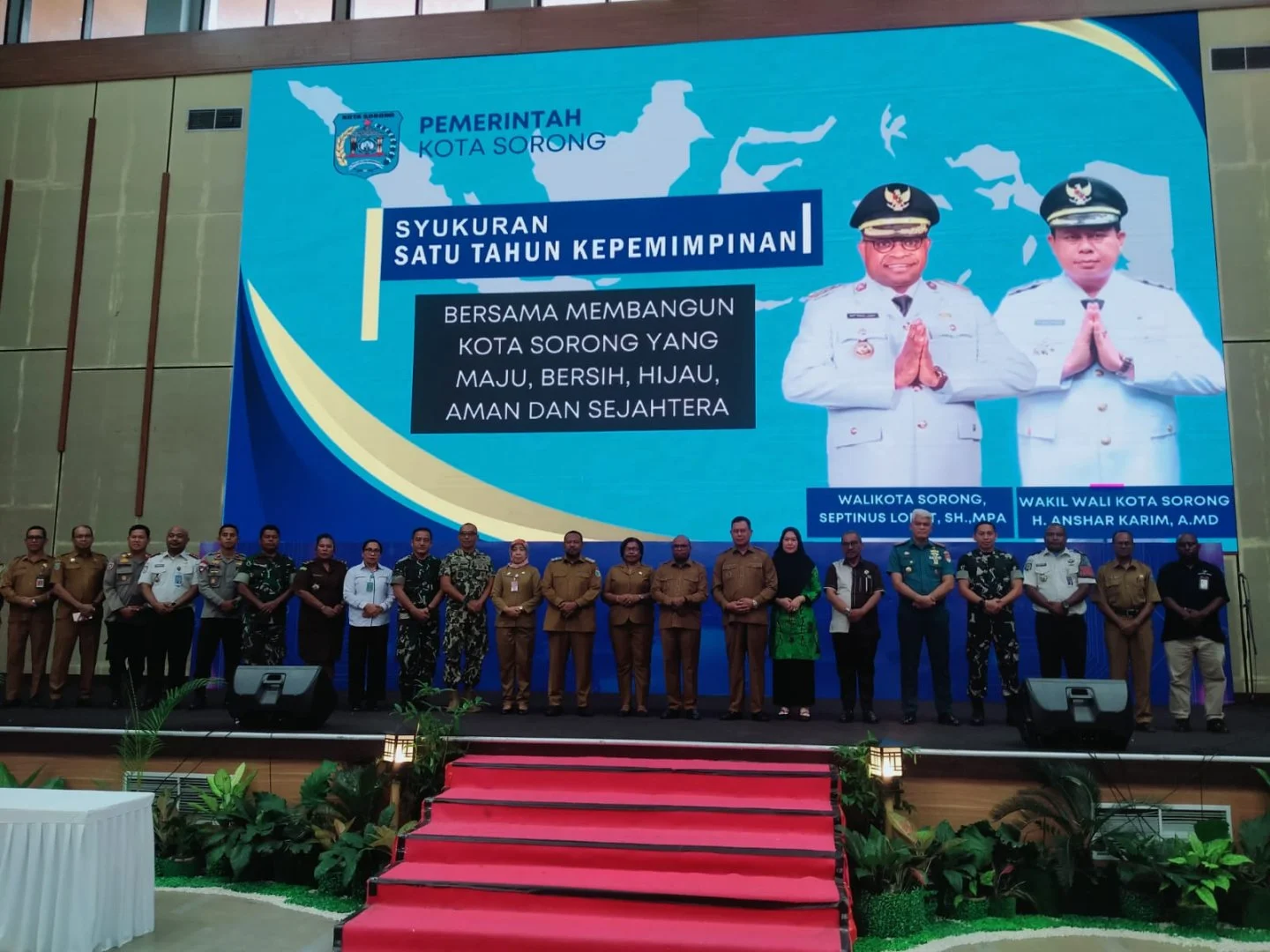 Setahun Pimpin Kota Sorong, Septinus Lobat Klaim Program Prioritas Mulai Terwujud