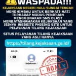 Modus Penipuan Catut Nama Pejabat Kejaksaan Negeri Hst, Ini Peringatan Dari Kejari_Hst