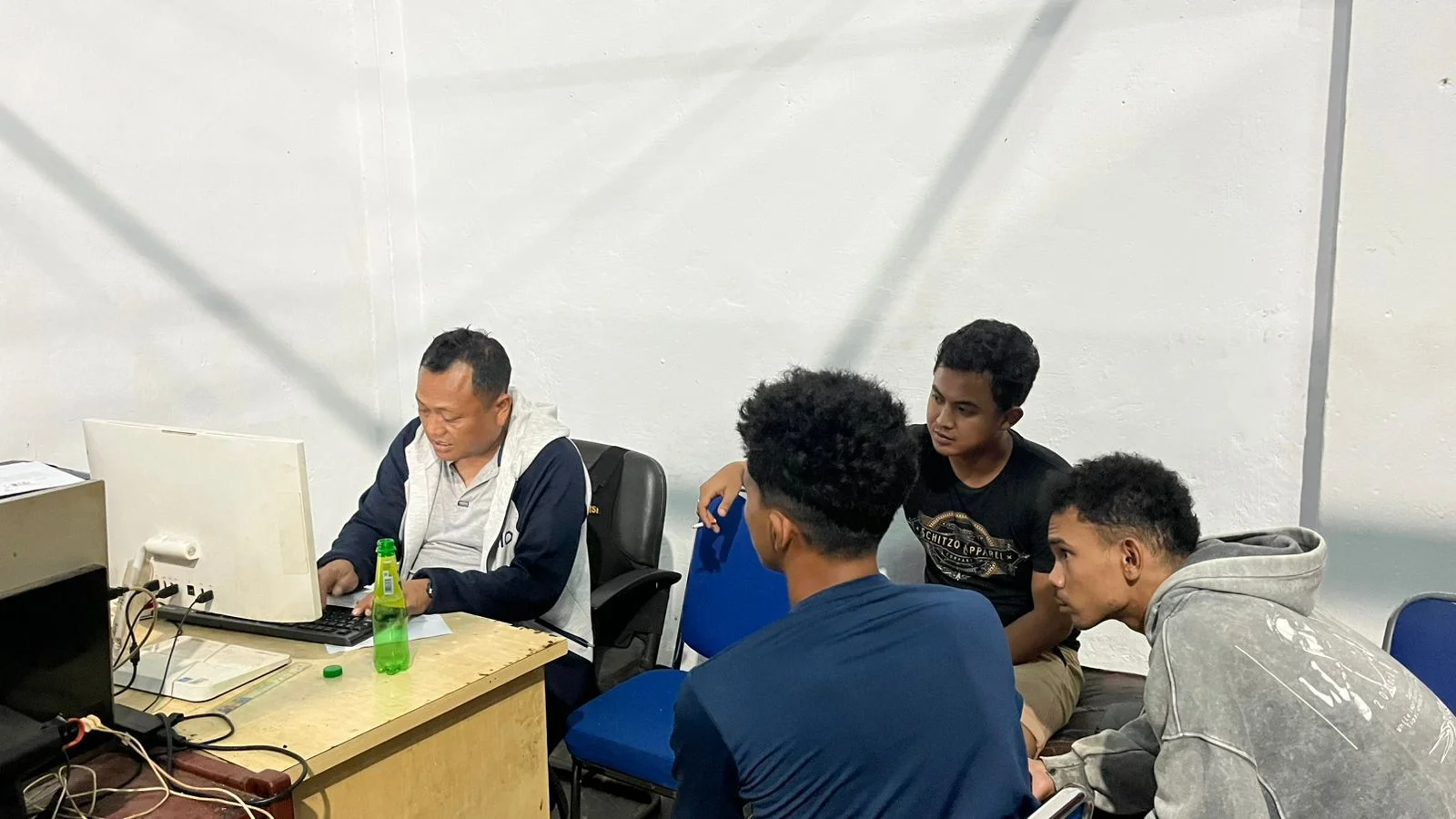 Satlantas Polresta Sorong Kota Amankan Pengendara Crf Penabrak Pejalan Kaki