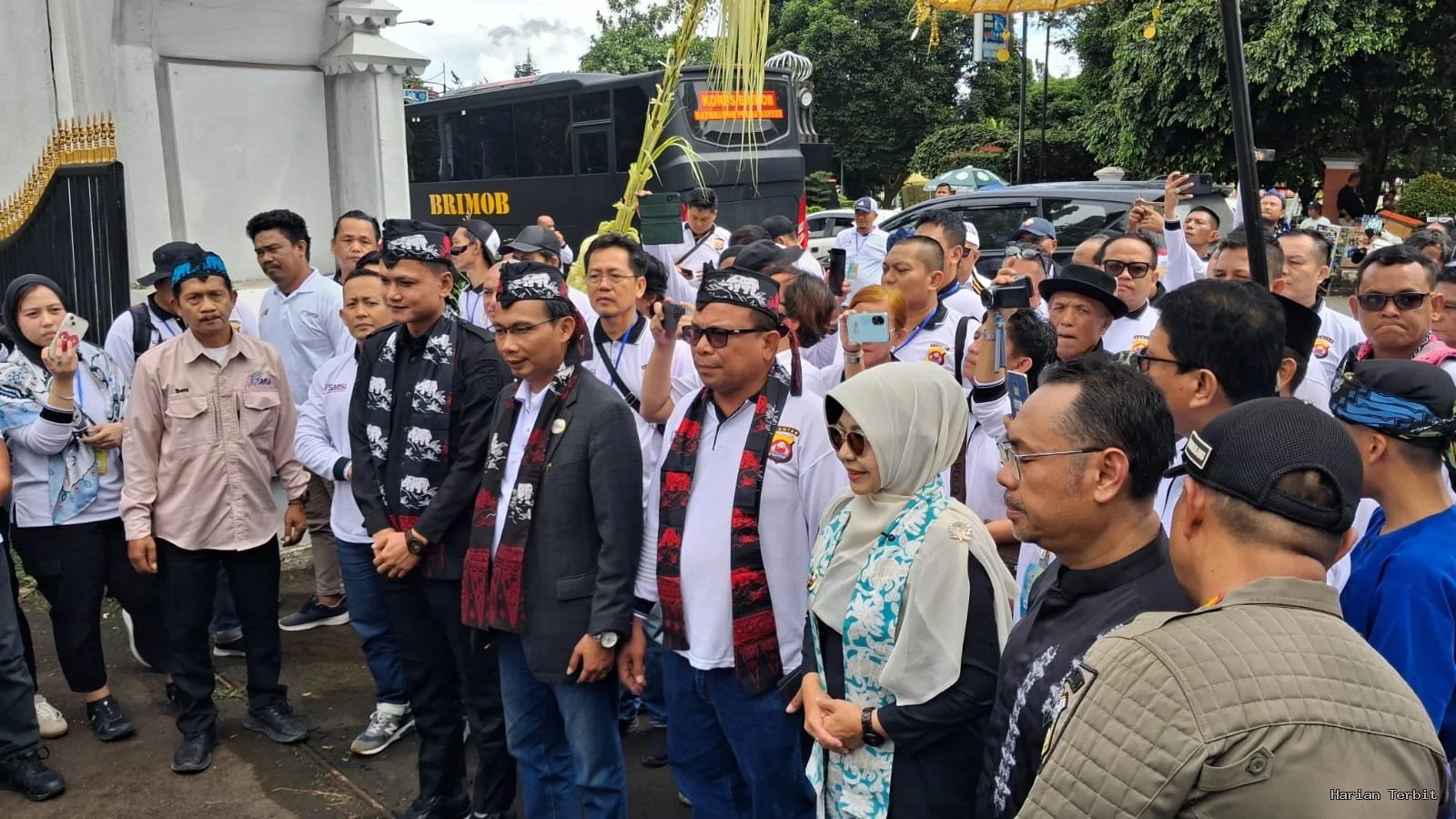 Bupati Pandeglang Tasyakuran Hpn Sambut Rombongan Smsi