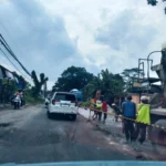 Mantap Jelang Ramadhan, Perbaikan Jalan Di Lebak Dikebut Tanpa Apd