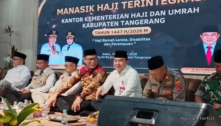 Sekda Soma Atmaja Apresiasi Manasik Haji 2026, 2.228 Jamaah Tangerang Siap Berangkat