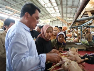 Jelang Ramadan, Bupati Tangerang Pantau Harga Sembako Di Pasar Mauk