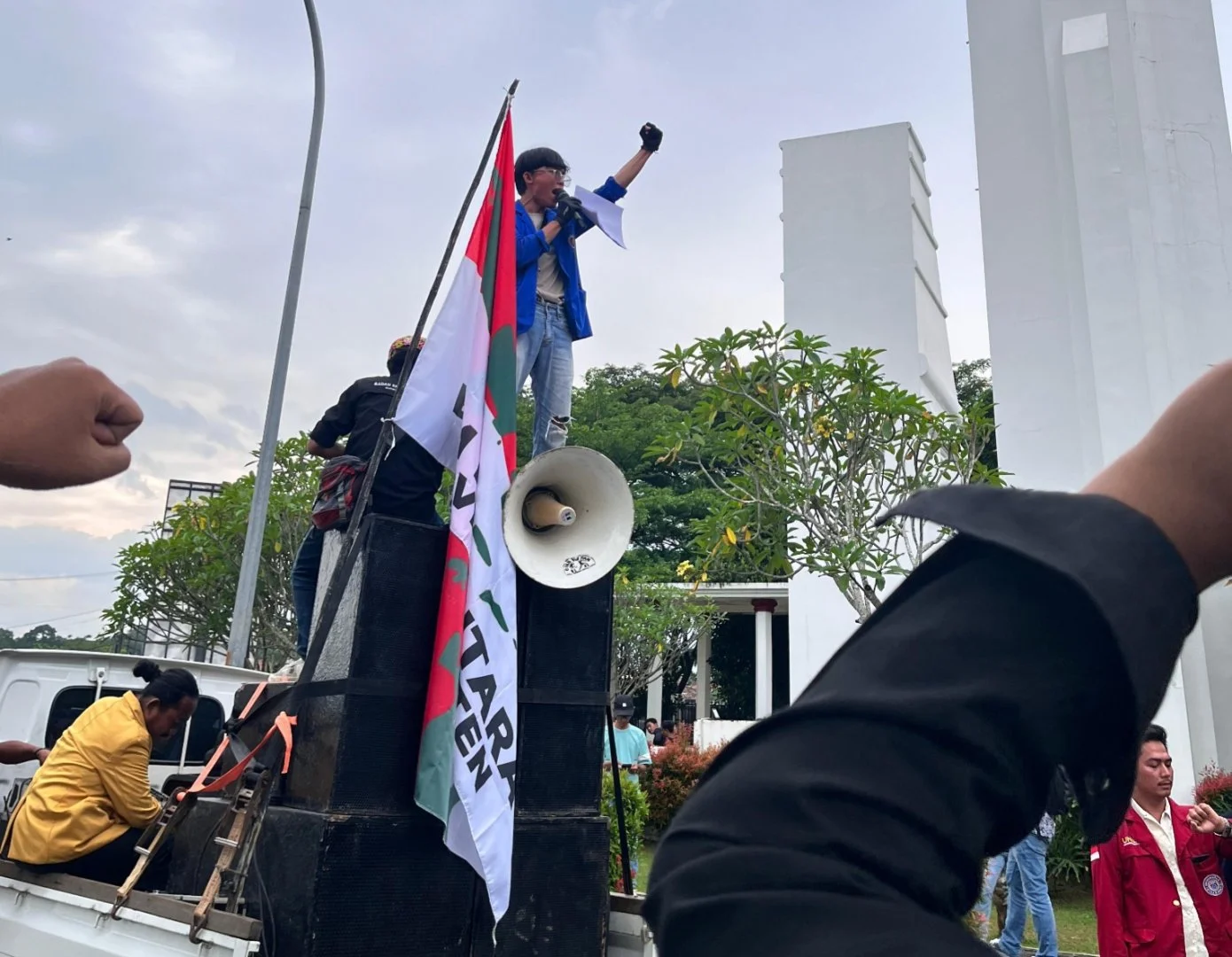 Demo Mahasiswa Warnai Setahun Kepemimpinan Gubernur Banten