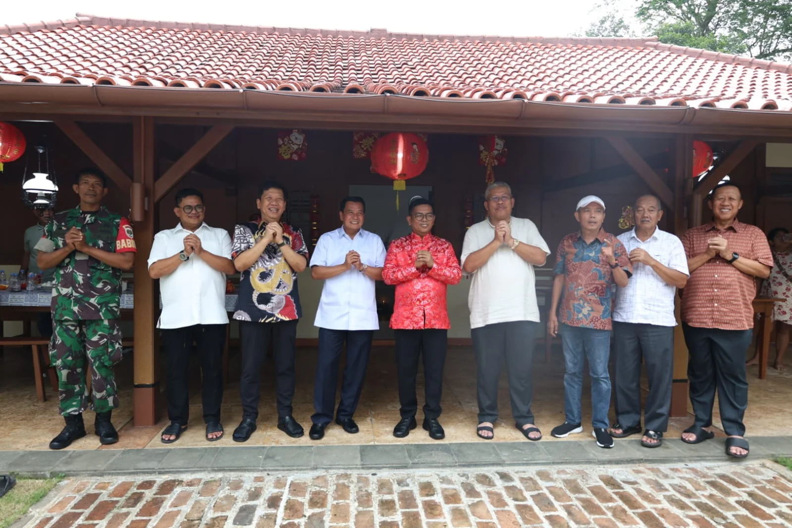 Bupati Tangerang Bersama Gubernur Banten Hadiri Peryaan Imlek Di Pagedangan