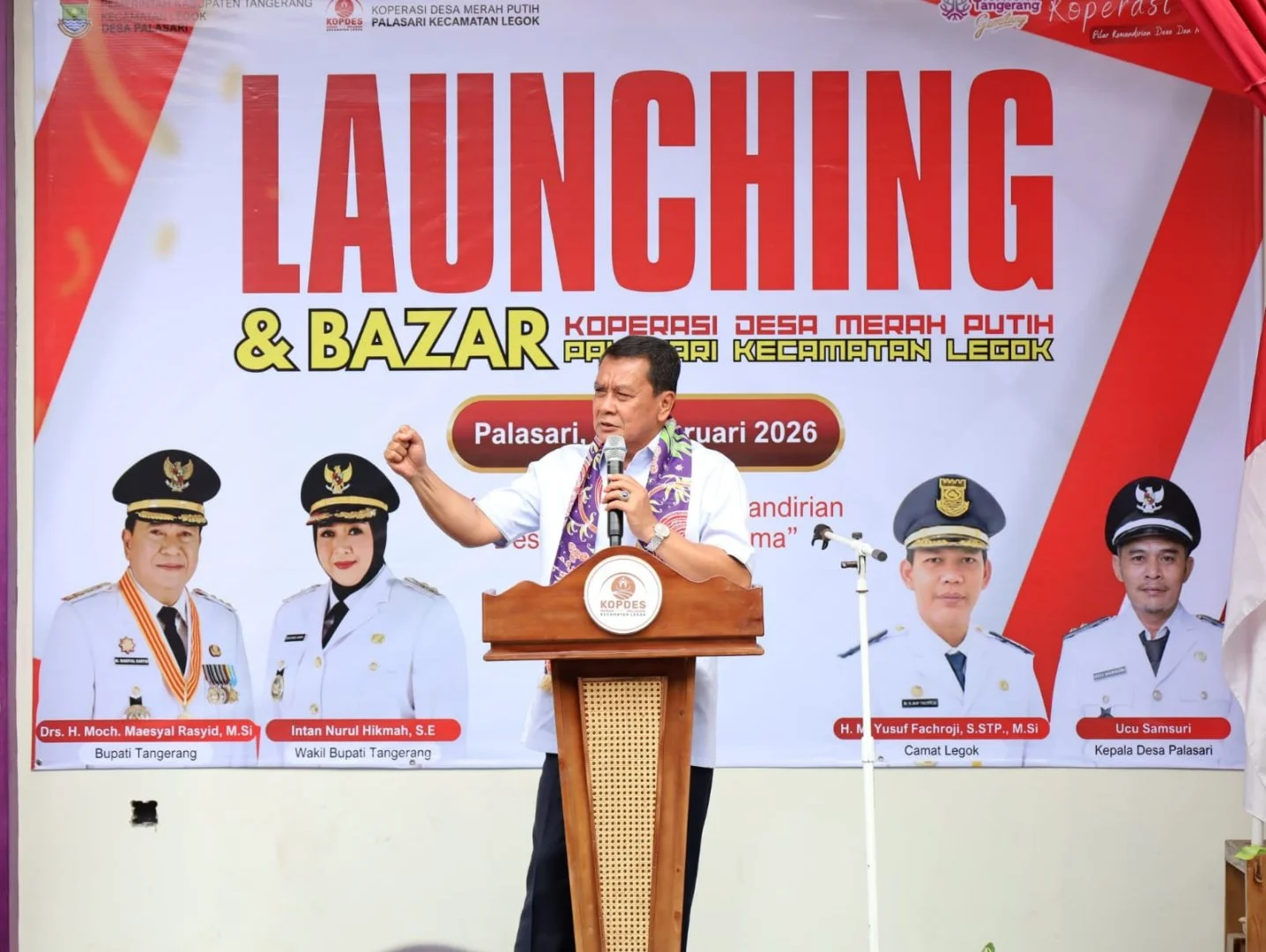 Koperasi Desa Palasari Diharapkan Gerakkan Ekonomi Warga