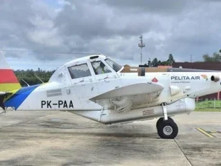 Terjun Pakai Parasut, Pilot Lolos Dari Kecelakaan Pesawat Pelita Air Di Kalimantan Utara