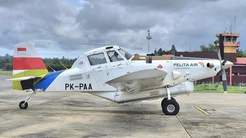 Terjun Pakai Parasut, Pilot Lolos Dari Kecelakaan Pesawat Pelita Air Di Kalimantan Utara