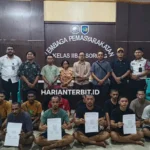 12 Penambang Emas Ilegal Dilimpahkan Ke Kejaksaan Negeri Sorong