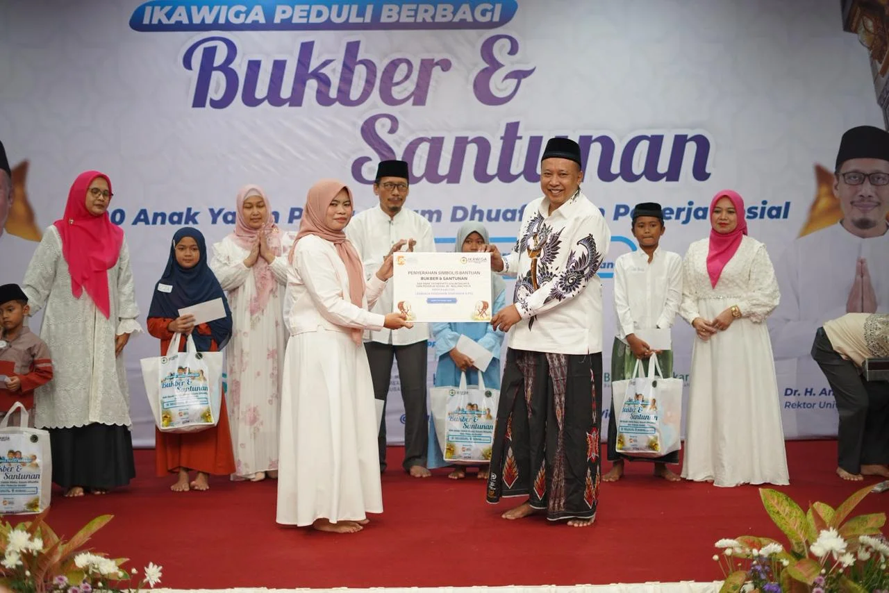 Bukber Meriah Di Uwg Malang, Ikawiga Santuni 500 Anak Yatim, Dhuafa Dan Pekerja Sosial