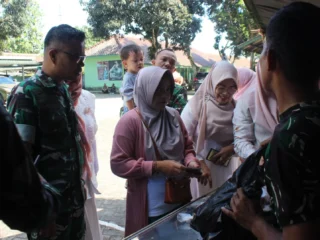 Kodim 0601 Pandeglang Bagi-Bagi Kebahagiaan Lewat Bazar Ramadan