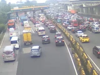 Lalu Lintas Di Jakarta Mulai Ramai Usai Libur Lebaran