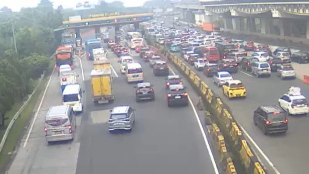 Lalu Lintas Di Jakarta Mulai Ramai Usai Libur Lebaran
