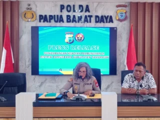 Pasca Penyerangan Otk, Polda Papua Barat Daya Mengamankan 12 Orang Dan 23 Barang Bukti