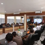Rakor Lintas Sektoral Yang Dipimpin Kapolda Pbd Bahas Kesiapan Pengamanan Idul Fitri 1447 H