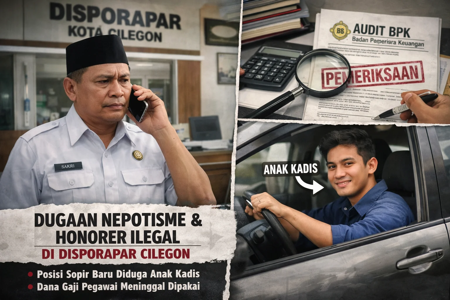 Larangan Honorer Masih Berlaku, Disporapar Cilegon Diduga Angkat Anak Kadis Jadi Pegawai