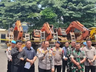 Polisi Tetapkan 14 Tersangka Kasus Tambang Emas Ilegal Di Way Kanan Lampung