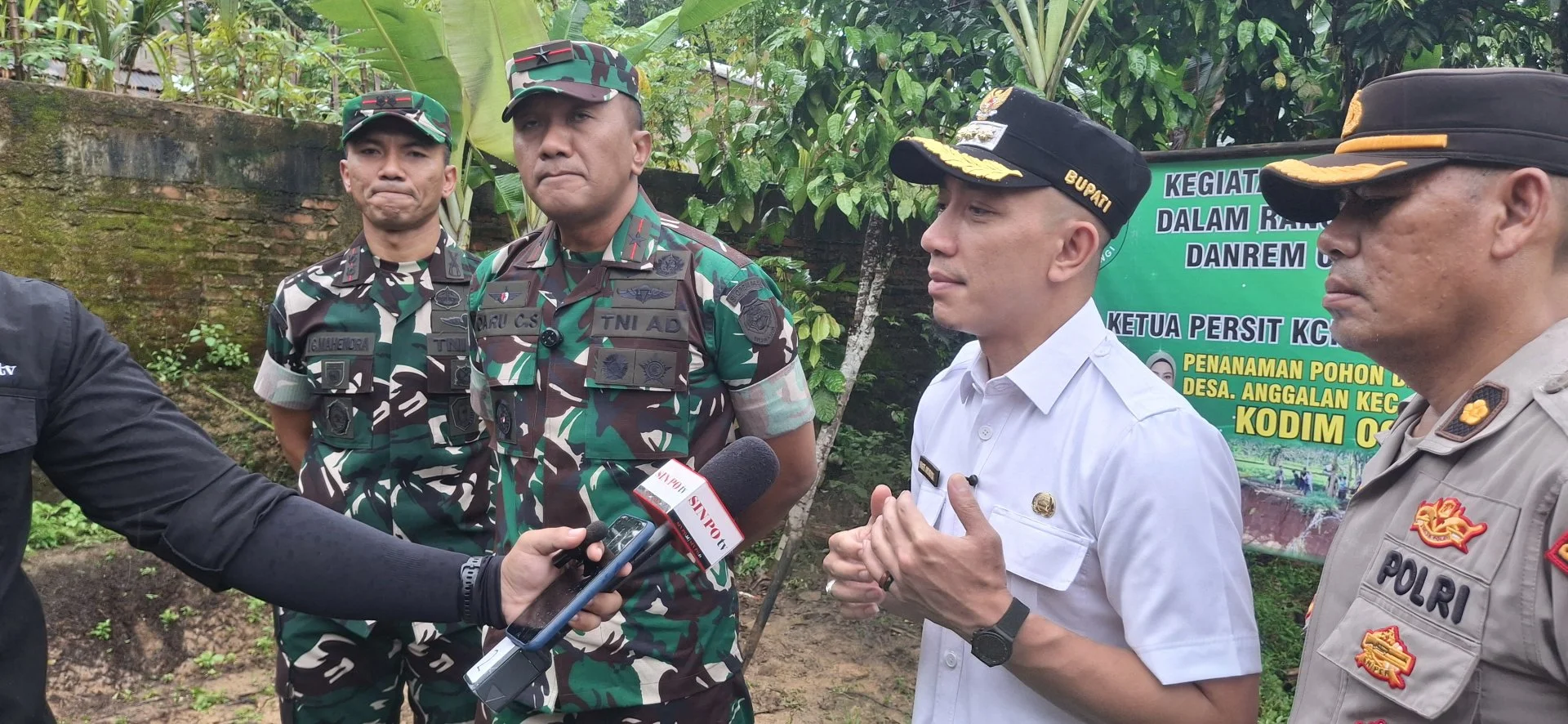 Danrem 064 Maulana Yusuf Pastikan Program Karya Bakti Skala Besar Di Lebak  