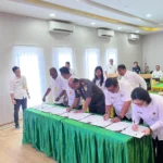 Kejari Sorong Melakukan Penandatanganan Mou Bersama Kantor Bpn Se Sorong Raya